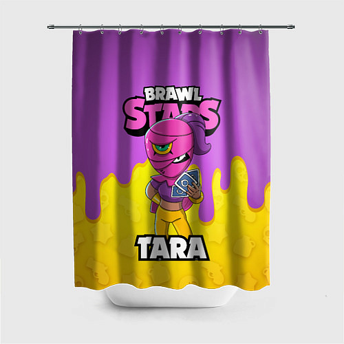 Шторка для ванной BRAWL STARS TARA / 3D-принт – фото 1