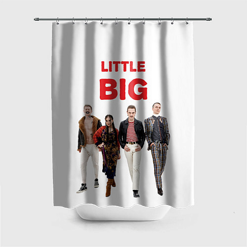 Шторка для ванной Little Big / 3D-принт – фото 1