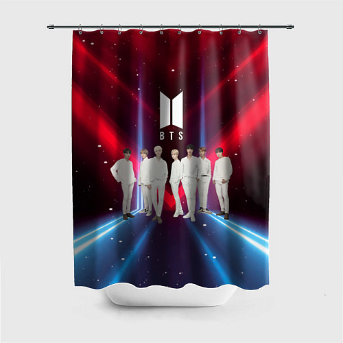 Шторка для ванной BTS / 3D-принт – фото 1