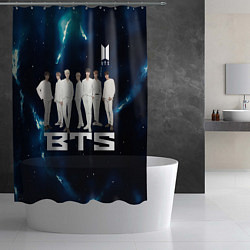 Шторка для душа BTS, цвет: 3D-принт — фото 2