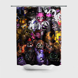 Шторка для ванной Five Nights At Freddy's