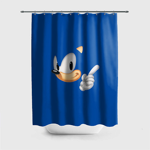Шторка для ванной Sonic / 3D-принт – фото 1
