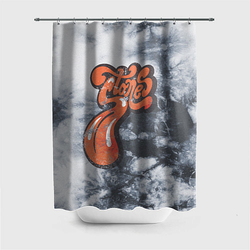 Шторка для ванной Rolling stones / 3D-принт – фото 1