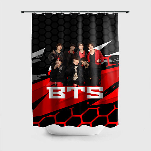 Шторка для ванной BTS / 3D-принт – фото 1