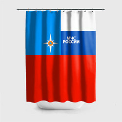 Шторка для ванной Флаг МЧС России