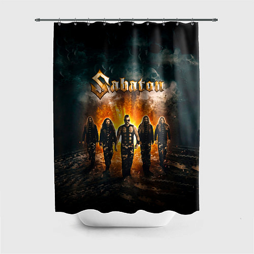 Шторка для ванной Sabaton / 3D-принт – фото 1