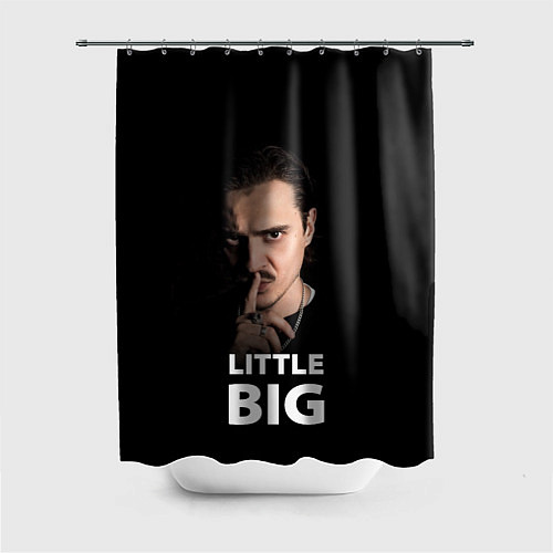 Шторка для ванной Little Big: Илья Прусикин / 3D-принт – фото 1