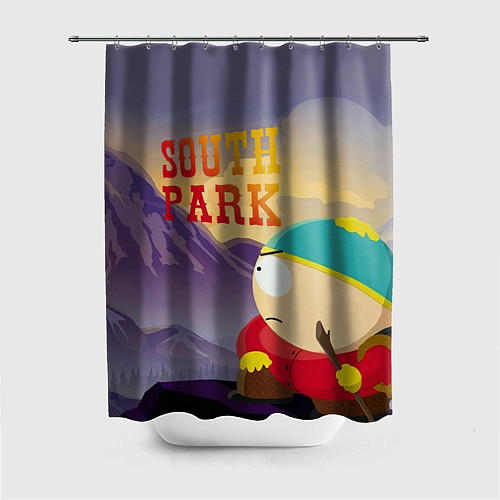 Шторка для ванной South Park Картмен / 3D-принт – фото 1