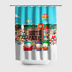 Шторка для ванной South Park