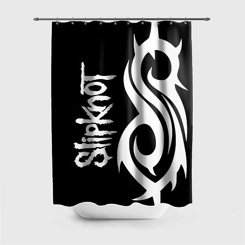 Шторка для ванной Slipknot 6 / 3D-принт – фото 1