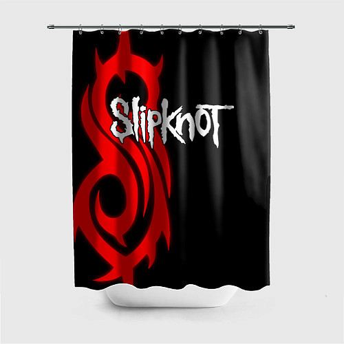 Шторка для ванной Slipknot 7 / 3D-принт – фото 1