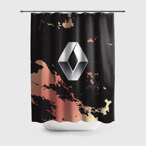 Шторка для ванной Renault спина / 3D-принт – фото 1