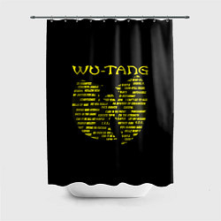 Шторка для душа WU-TANG CLAN, цвет: 3D-принт