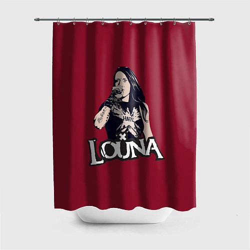 Шторка для ванной Louna / 3D-принт – фото 1