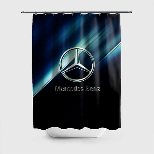 Шторка для ванной Mercedes / 3D-принт – фото 1