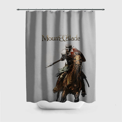 Шторка для ванной Mount and Blade / 3D-принт – фото 1
