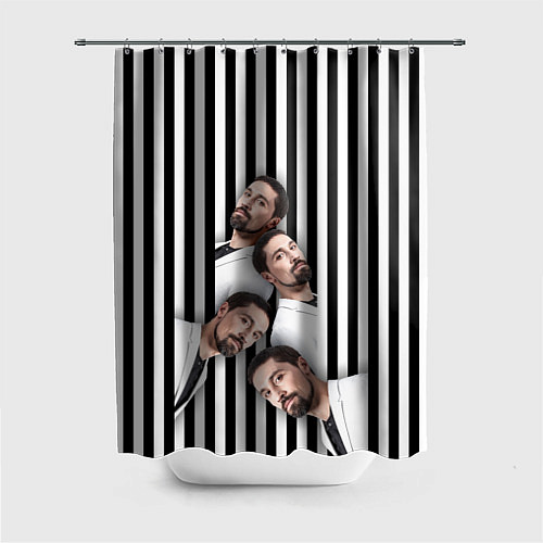 Шторка для ванной Дима Билин / 3D-принт – фото 1