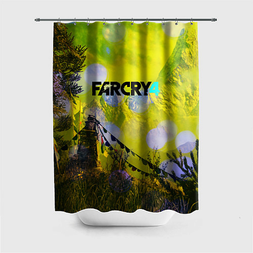 Шторка для ванной FARCRY4 / 3D-принт – фото 1