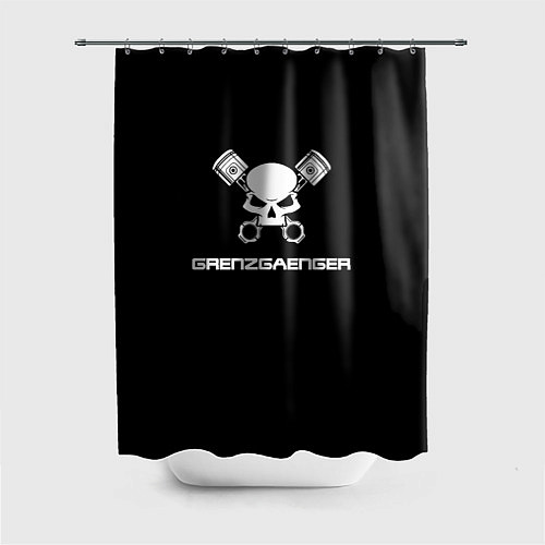Шторка для ванной Grenzgaenger / 3D-принт – фото 1