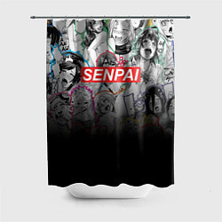 Шторка для душа SENPAI, цвет: 3D-принт