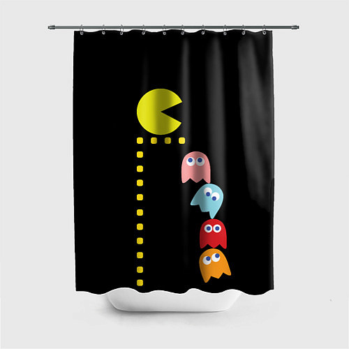 Шторка для ванной Pac-man / 3D-принт – фото 1