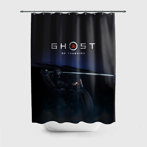 Шторка для ванной Ghost of Tsushima / 3D-принт – фото 1