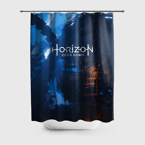 Шторка для ванной HORIZON ZERO DAWN / 3D-принт – фото 1