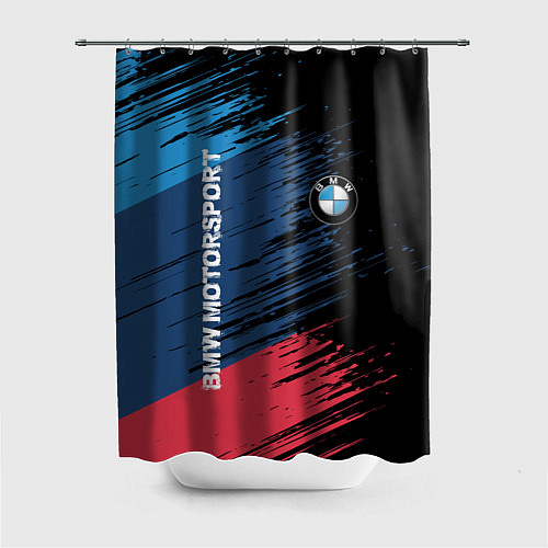 Шторка для ванной BMW MOTORSPORT / 3D-принт – фото 1