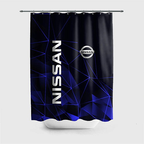 Шторка для ванной NISSAN / 3D-принт – фото 1