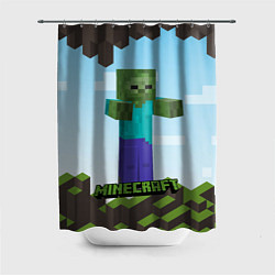 Шторка для ванной Minecraft