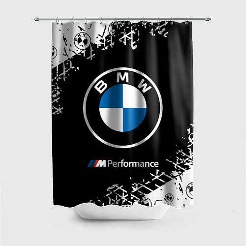 Шторка для ванной BMW БМВ / 3D-принт – фото 1