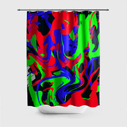 Шторка для ванной Абстрактные краски