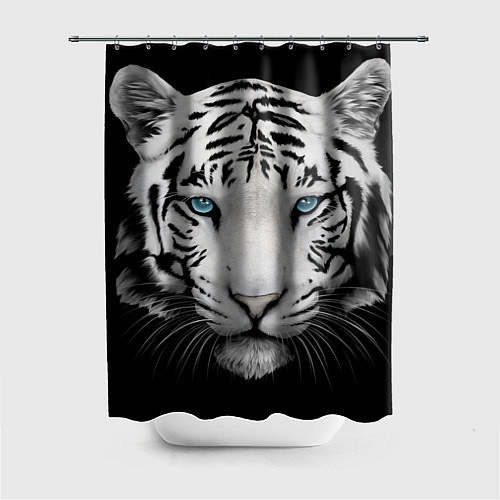Шторка для ванной Тигр / 3D-принт – фото 1