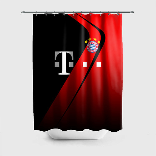 Шторка для ванной FC Bayern Munchen Форма / 3D-принт – фото 1