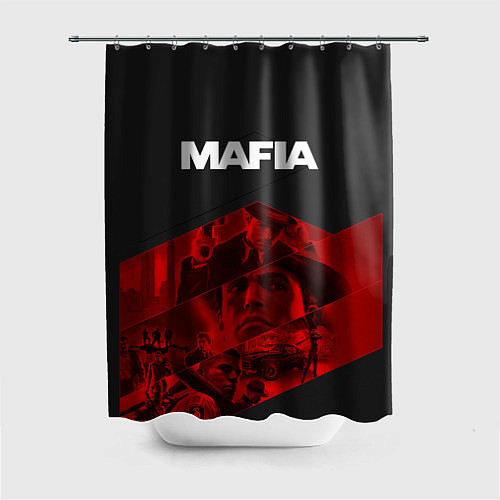 Шторка для ванной Mafia / 3D-принт – фото 1
