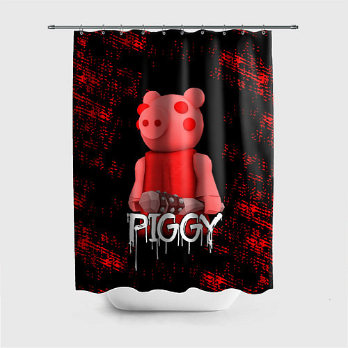 Шторка для ванной Roblox Piggy / 3D-принт – фото 1