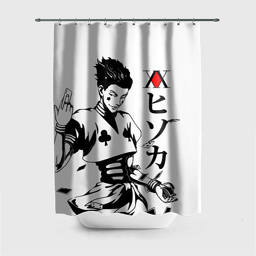 Шторка для ванной Hunter x Hunter, Hisoka / 3D-принт – фото 1