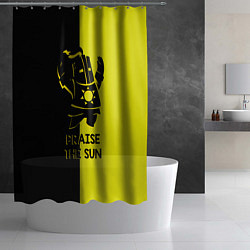 Шторка для душа Praise the sun, цвет: 3D-принт — фото 2