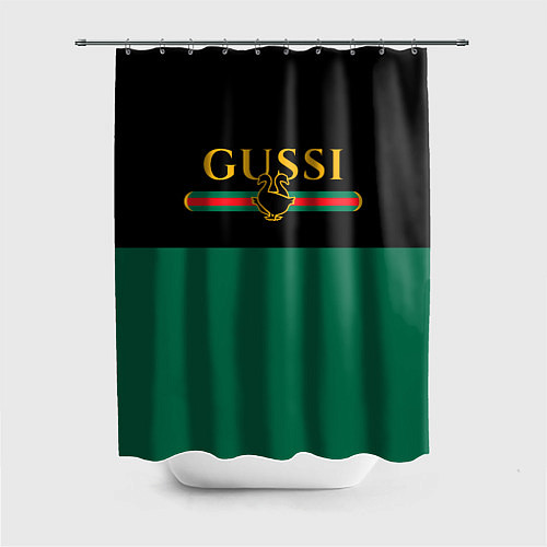 Шторка для ванной GUSSI ГУСИ / 3D-принт – фото 1