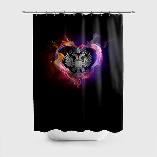 Шторка для ванной Герб / 3D-принт – фото 1