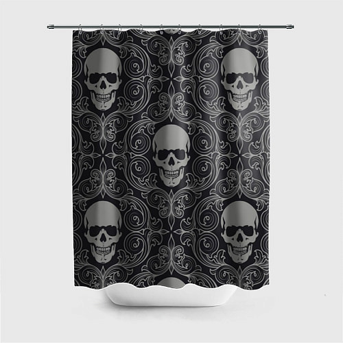 Шторка для ванной Skulls / 3D-принт – фото 1