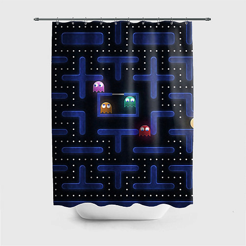 Шторка для ванной Pacman / 3D-принт – фото 1