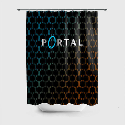 Шторка для ванной PORTAL ПОРТАЛ / 3D-принт – фото 1