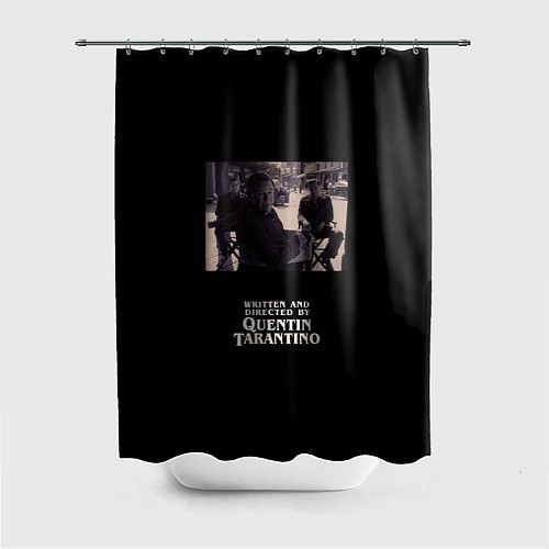 Шторка для ванной Однажды в Голливуде / 3D-принт – фото 1