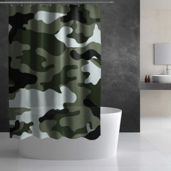 Шторка для душа Camouflage 2, цвет: 3D-принт — фото 2