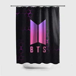 Шторка для душа BTS, цвет: 3D-принт