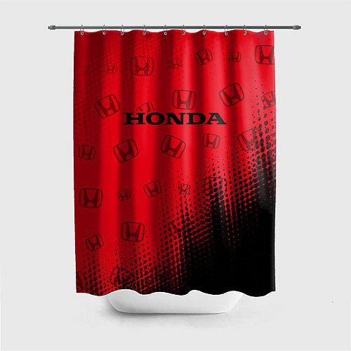 Шторка для ванной HONDA ХОНДА / 3D-принт – фото 1