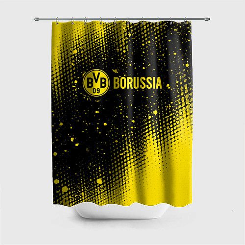 Шторка для ванной BORUSSIA Боруссия / 3D-принт – фото 1