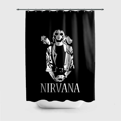 Шторка для ванной NIRVANA / 3D-принт – фото 1