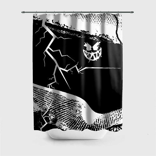 Шторка для ванной Pyrokinesis / 3D-принт – фото 1